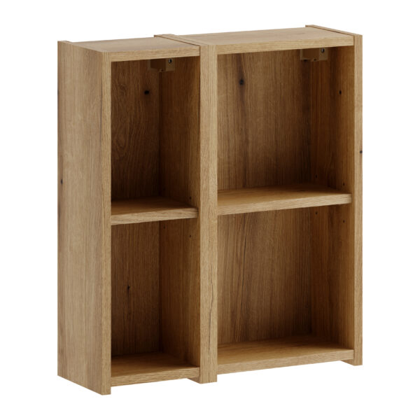 NOVA COAST EVOKE komplett fürdőszoba bútor összeállítás 50 cm – 2 felső nyitott polccal – SET-NOCE 2UR 2030X57