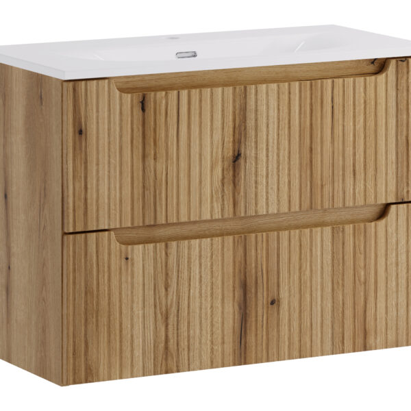 NOVA COAST EVOKE komplett fürdőszoba bútor szett 80 cm – SKY mosdóval – SET-NOCE 80CM S SKY 3