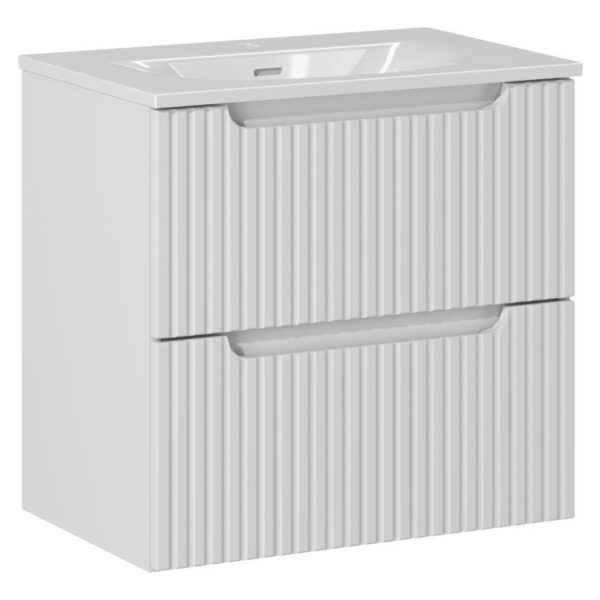 NOVA WHITE Fürdőszoba bútor 60 cm-es bútorgarnitúra – SET-NOW 60CM S SKY 60 NW