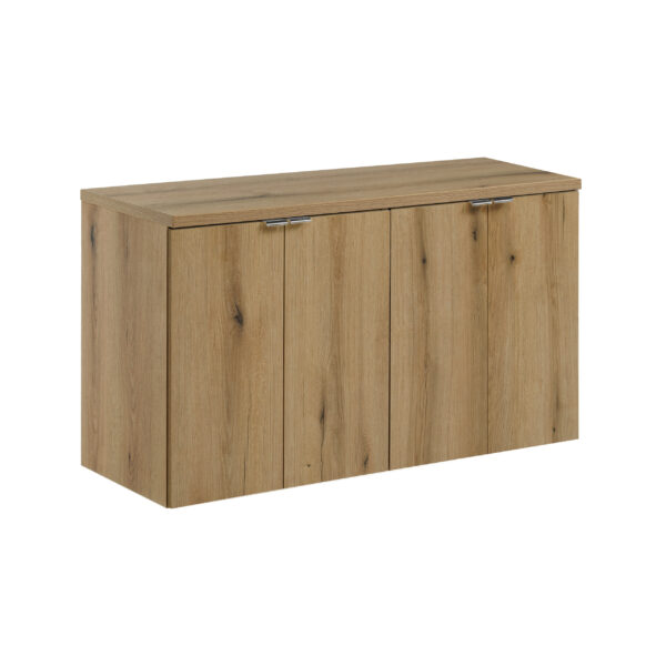NOVA OAK komplett fürdőszoba bútor szett 100 cm – pulttal SET-NOA B OAK 100CM D