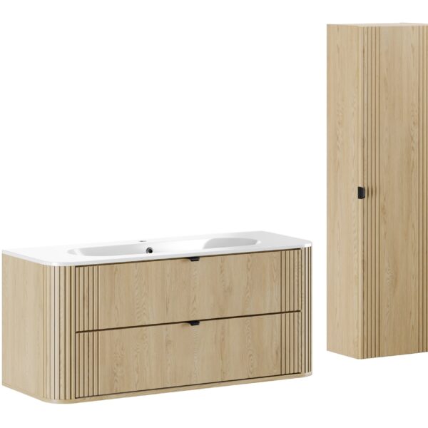 OVALIA CREMONA fürdőszoba bútor szett – SET-OVC 120CM UM PURE HC ON