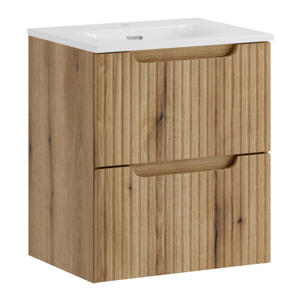 NOVA COAST EVOKE komplett fürdőszoba bútor szett 50 cm – SKY mosdóval – SET-NOCE 50CM S SKY 3