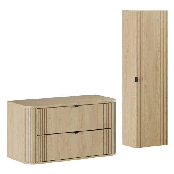 OVALIA CREMONA fürdőszoba bútor szett – SET-OVC B CREMONA 100CM HC ON