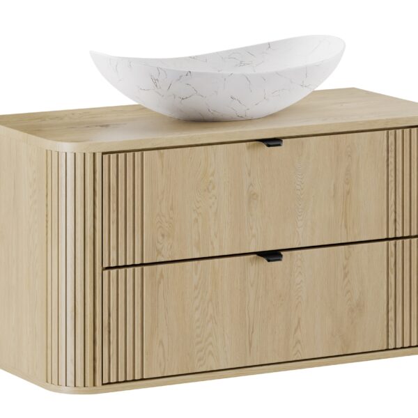 OVALIA CREMONA fürdőszoba bútor szett – SET-OVC B CREMONA 100CM UN LENA MW ON