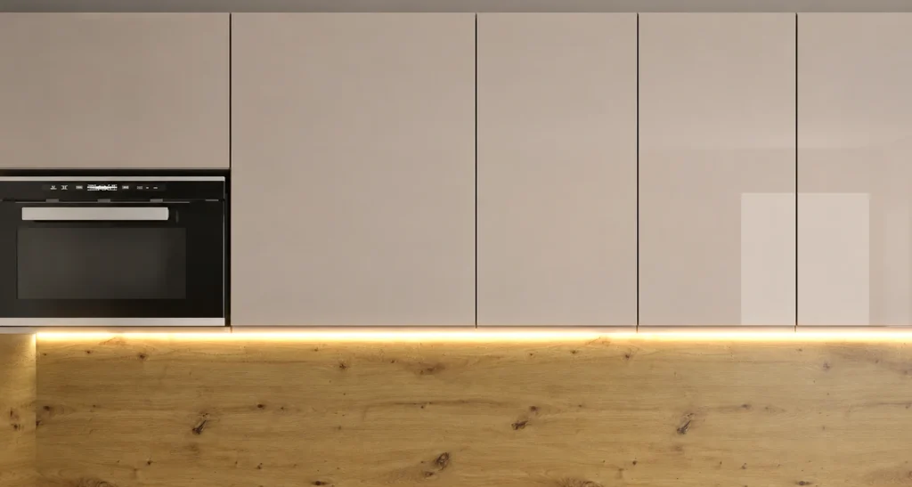 CARRINI KONYHABÚTOR CASHMERE MAGASFÉNYŰ AKRYL D1ZA60 1 FIÓKOS mosogatós szekrény 60 cm CARRINI cashmere felső konyhaszekrények magasfényű fronttal és LED pultvilágítással