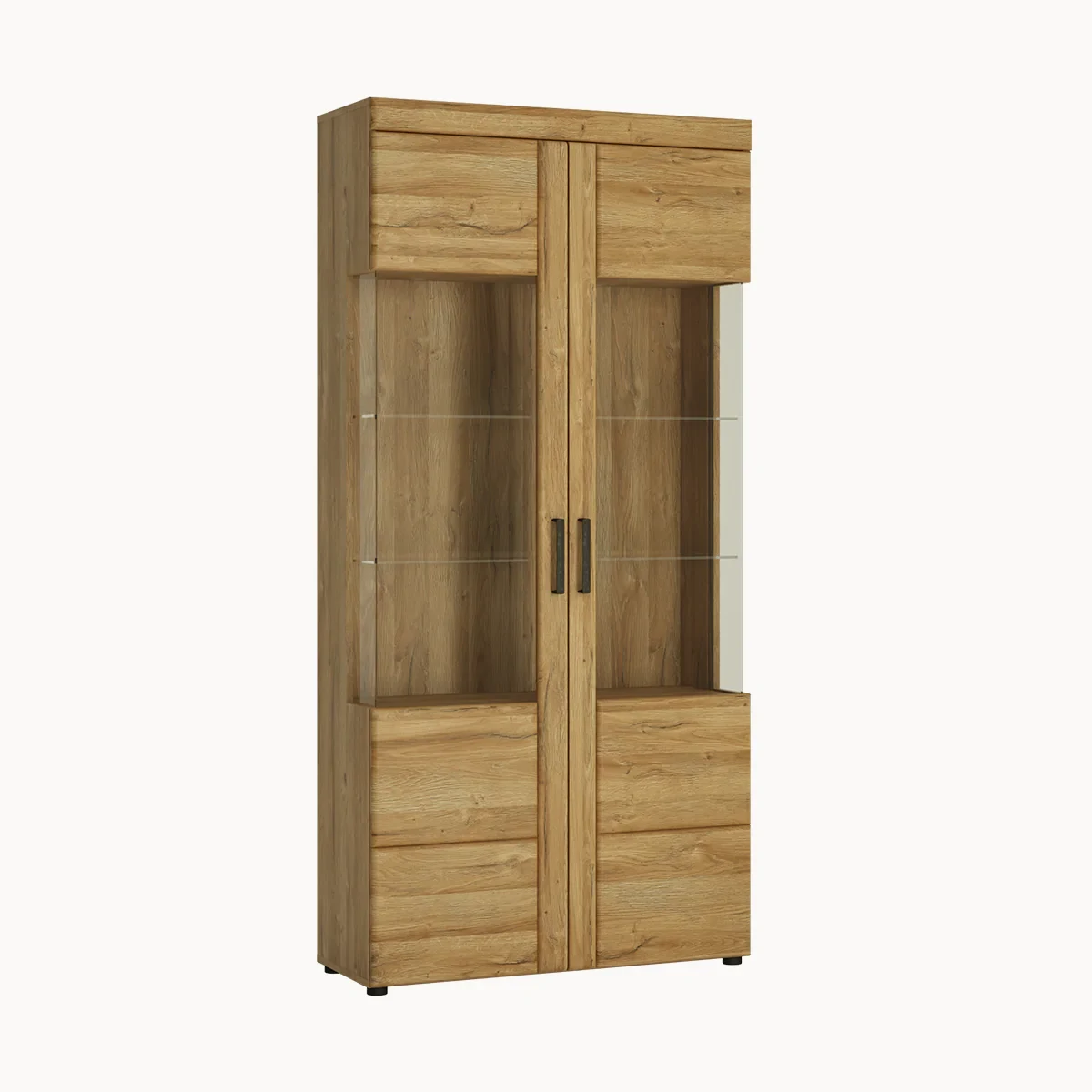 CORTINA CNAV03 nagy 2 ajtós vitrin 93 cm nagy 2 ajtós vitrin