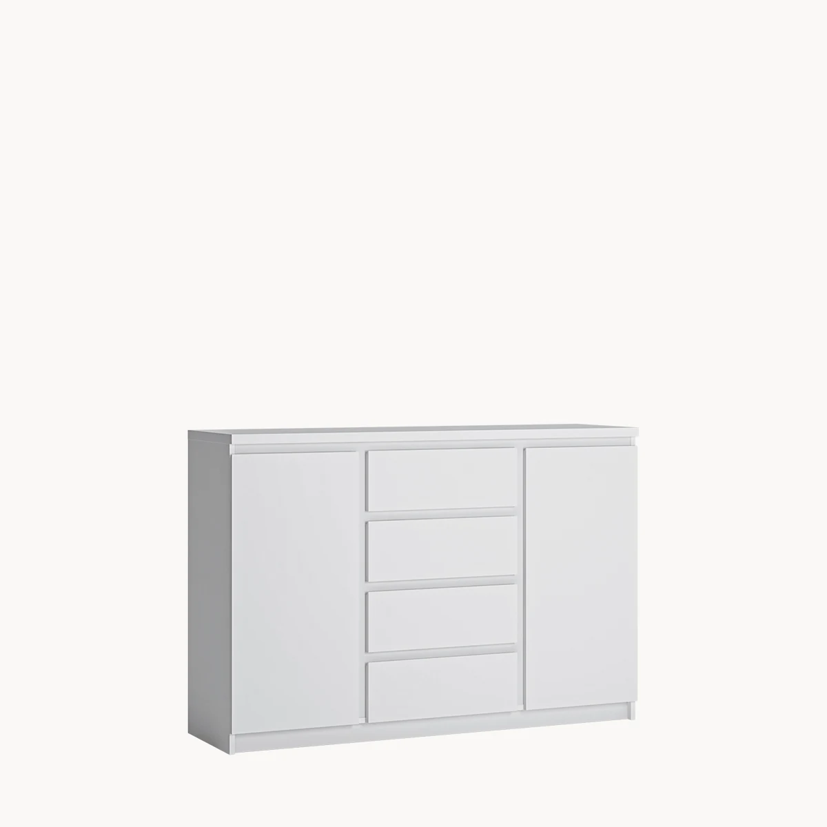 FRIBO WHITE FRIK03 fiókos komód