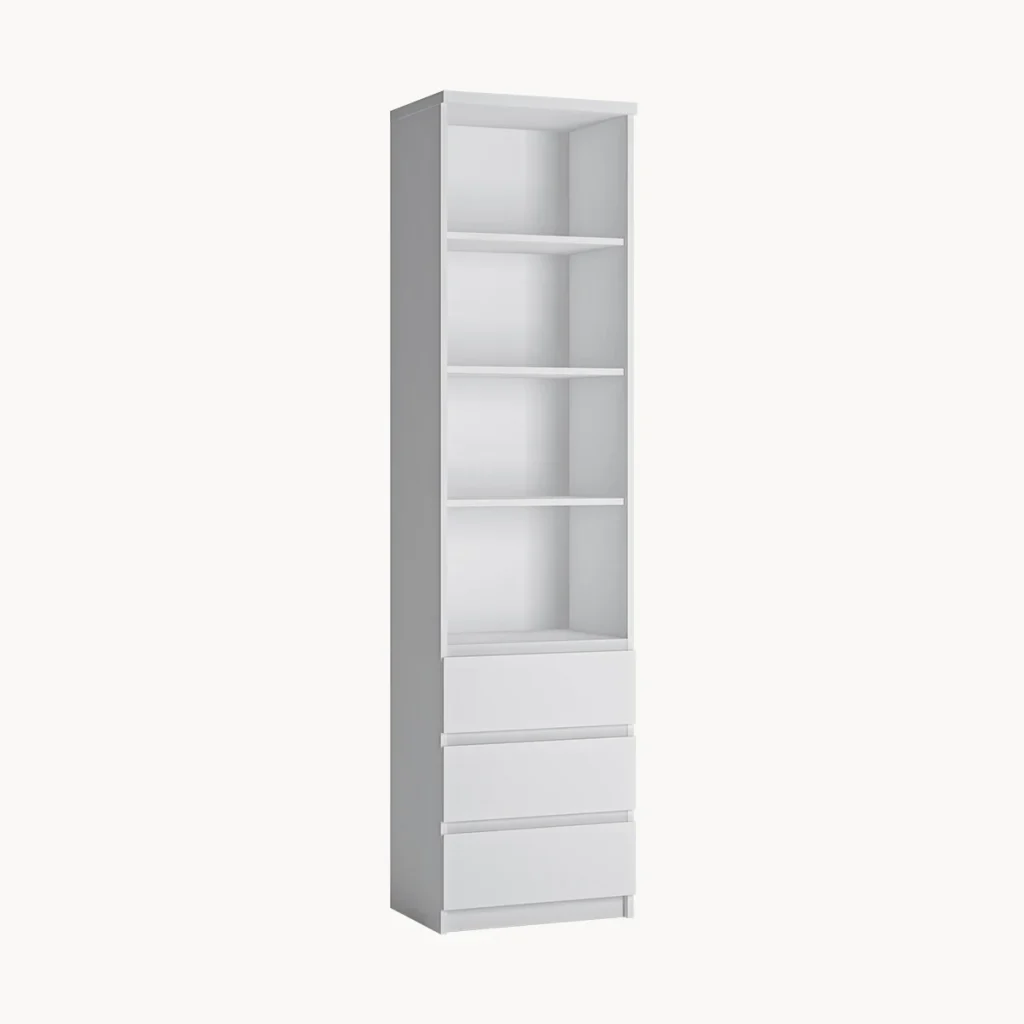 FRIBO WHITE FRIR01 könyvespolc