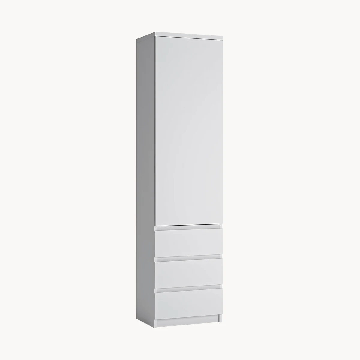 FRIBO WHITE FRIS01 keskeny szekrény FRIBO WHITE FRIS01 keskeny szekrény