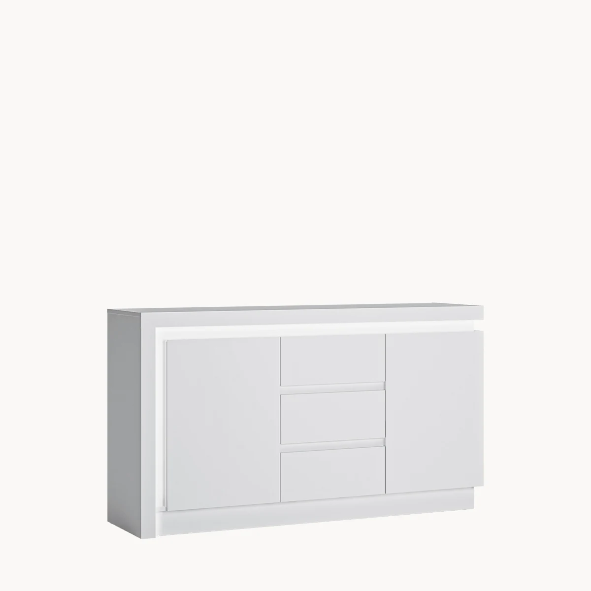 LYON WHITE LYOK01 komód – fehér modern komód